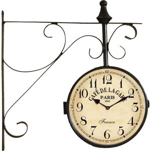 Nástěnné hodiny Antic Line Station Clock