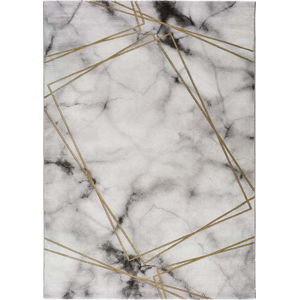 Šedo-bílý koberec Universal Artist Marble, 120 x 170 cm