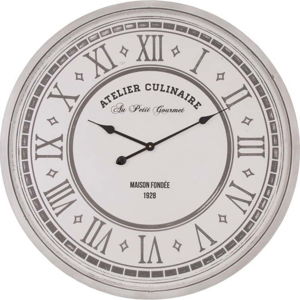 Nástěnné hodiny Antic Line Atelier Culinaire, ⌀ 80 cm