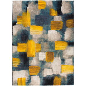 Modro-žlutý koberec Universal Lienzo, 200 x 290 cm