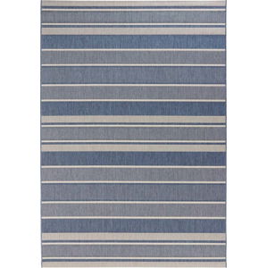 Modrý venkovní koberec NORTHRUGS Strap, 160 x 230 cm