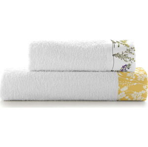 Sada 2 bavlněných ručníků Happy Friday Basic Florescence