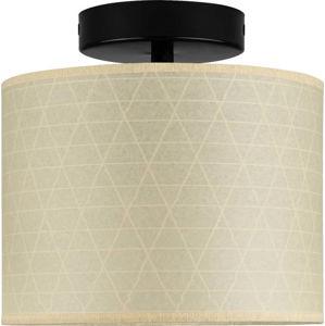 Béžové stropní svítidlo se vzorem trojúhelníků Sotto Luce Taiko, ⌀ 25 cm