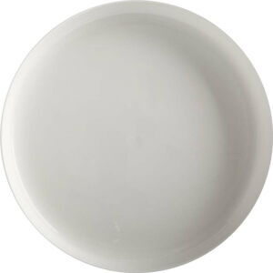 Bílý porcelánový talíř se zvýšeným okrajem Maxwell & Williams Basic, ø 33 cm