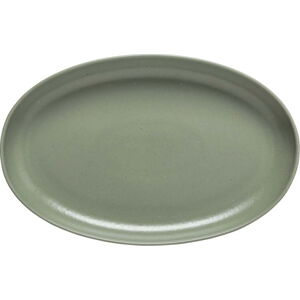 Světle zelený servírovací talíř z kameniny 32x20.5 cm Pacifica – Casafina