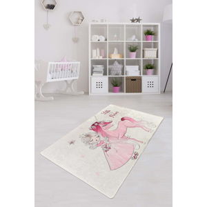 Dětský protiskluzový koberec Conceptum Hypnose Little Princess, 100 x 160 cm