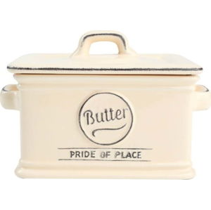 Krémová keramická máslenka T&G Woodware Pride Of Place