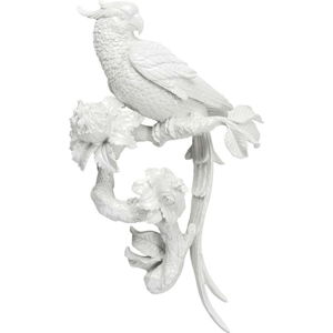 Nástěnná bílá dekorace Kare Design Flowers