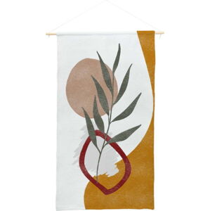 Textilní nástěnná dekorace Surdic Plant Decor, 90 x 140 cm