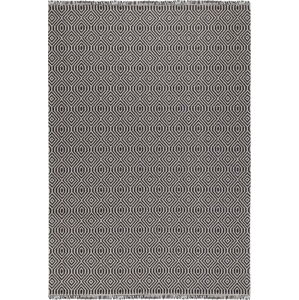 Šedý bavlněný koberec Oyo home Casa, 125 x 180 cm