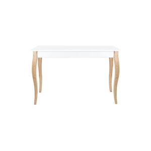 Odkládací konzolový stolek Dressing Table 105x74 cm, bílý