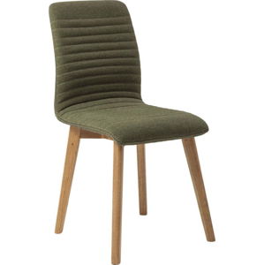 Sada 2 tmavě zelených jídelních židlí Kare Design Lara
