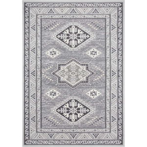 Světle šedý koberec Nouristan Saricha Belutsch, 200 x 290 cm