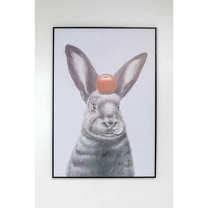 Obraz v rámu Kare Design Apple on A Bunny, 80 x 120 cm