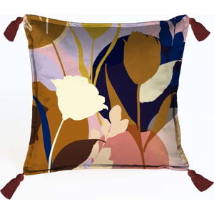Sametový polštář Velvet Atelier Borlas, 45 x 45 cm