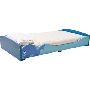 Modrá dětská postel 75x145 cm Whale - Rocket Baby