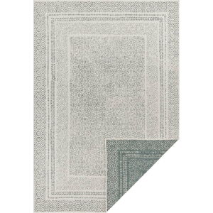 Zeleno-bílý venkovní koberec Ragami Berlin, 80 x 150 cm