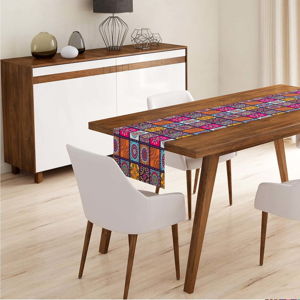 Běhoun na stůl z mikrovlákna Minimalist Cushion Covers Nehteo, 45 x 140 cm