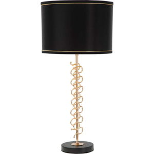 Černá stolní lampa Mauro Ferretti Twist