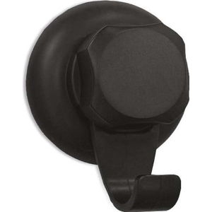 Černý samodržící nástěnný háček Compactor Bestlock Black Single Hook