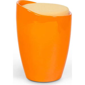 Oranžová stolička s úložným prostorem Kokoon Ese