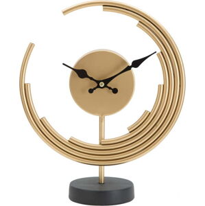 Stolní hodiny ve zlatém dekoru Mauro Ferretti Moon