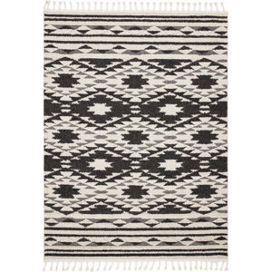 Černo-bílý koberec Asiatic Carpets Taza, 200 x 290 cm