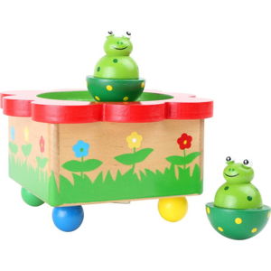 Dřevěná muzikální hračka Legler Frog Pond