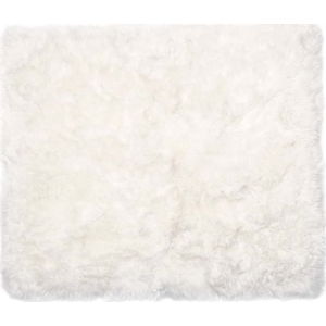 Bílý koberec z ovčí kožešiny Royal Dream Zealand Sheep, 130 x 150 cm
