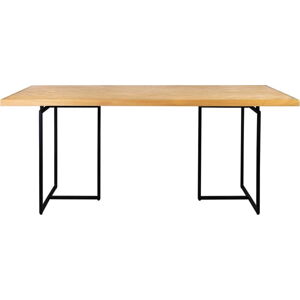 Jídelní stůl s deskou v dubovém dekoru 90x180 cm Class – Dutchbone