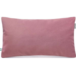 Růžový povlak na polštář se sametovým povrchem Mumla Velvet, 30 x 50 cm