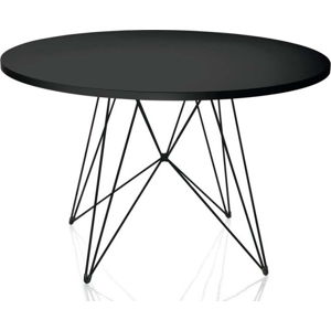 Černý jídelní stůl Magis Bella, ø 120 cm