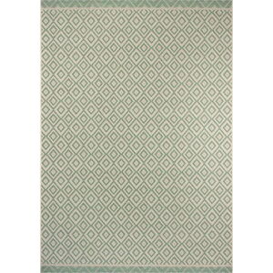 Zeleno-béžový venkovní koberec Ragami Porto, 160 x 230 cm