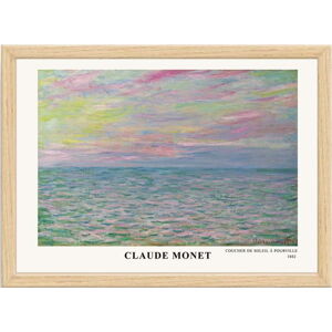 Plakát v rámu 45x35 cm Claude Monet – Wallity