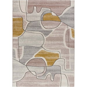 Žluto-krémový koberec 160x230 cm Ashley – Universal