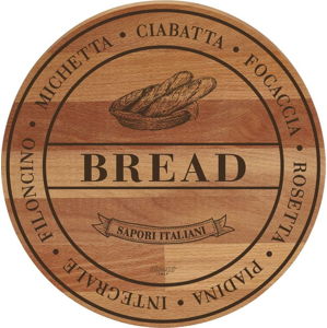Prkénko z bukového dřeva Bisetti Broad Bread, ø 30 cm