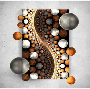 Nástěnný 3D obraz Mosticx Balls Universe, 40 x 60 cm