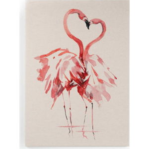 Obraz na plátně Surdic Flamingo, 40 x 60 cm