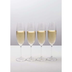 Sada 4 sklenic na šampaňské Mikasa Julie, 0,2 l