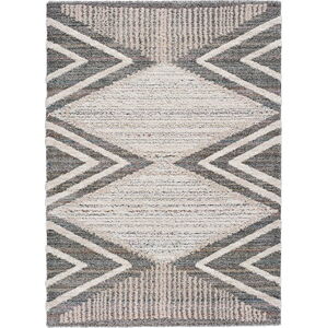 Hnědo-šedý koberec Universal Farah Geo, 120 x 170 cm