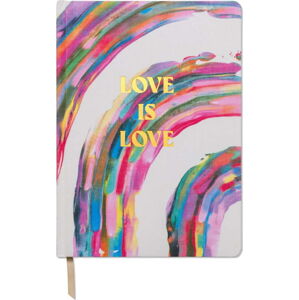 Zápisník 200 stránek formát A4 Love is Love – DesignWorks Ink