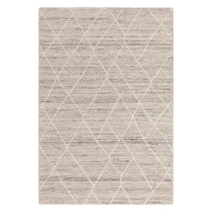Světle šedý vlněný koberec 120x170 cm Noah – Asiatic Carpets