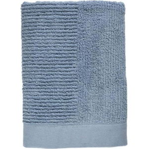 Modrá osuška ze 100% bavlny Zone Classic Blue Fog, 70 x 140 cm