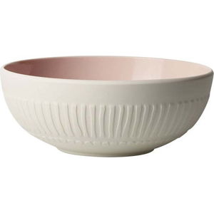 Bílo-růžová porcelánová miska Villeroy & Boch Blossom, 850 ml