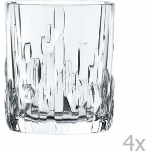 Sada 4 sklenic na whiskey z křišťálového skla Nachtmann Shu Fa, 330 ml