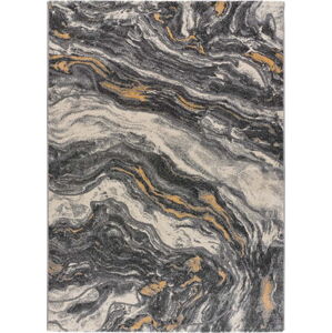 Šedý koberec 150x80 cm Marmol Onda - Universal
