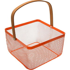 Oranžový košík s uchem Versa Maroda