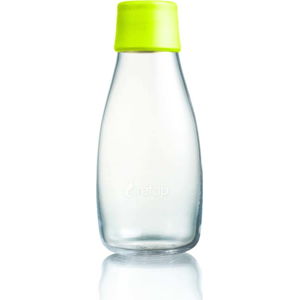 Limetková skleněná lahev ReTap s doživotní zárukou, 300 ml