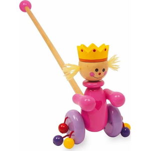 Dřevěná tahací hračka Legler Queen