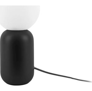 Černá stolní lampa Leitmotiv Gala, výška 32 cm